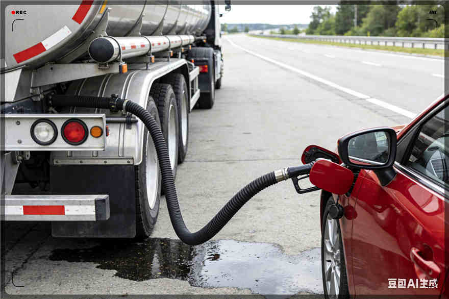 东港汽车救援送水案例